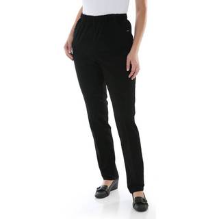 Chic Classic Collection Womens Stretch Elastic Waist Pull-on Legging Pant Black Denim 10 Petite