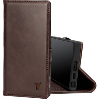 Galaxy S23 Ultra Leather Case (with Stand function) - Dark Brown