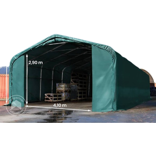 6x12m, Telthal, PRIMEtex-PVC-teltdug, mørkegrøn, uden statikpakke - (49513)