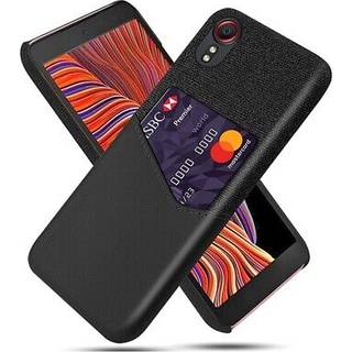 KSQ Samsung Galaxy Xcover 5 Cover med Kort Lomme - Sort