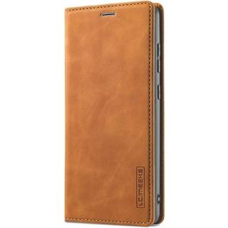 Samsung Galaxy A52s (5G) / A52 (4G / 5G) LC.IMEEKE Læder Flip Cover m. Pung - Brun