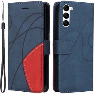 Til Samsung Galaxy S23 KT Series-1 Dobbeltfarve - Blå/Rød