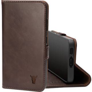 Galaxy S23 Leather Case (with Stand function) - Dark Brown