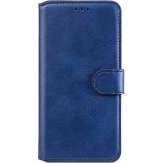 Samsung Galaxy A52s (5G) / A52 (4G / 5G) Blankt Læder Cover m. Kortholder & Ståfunktion - Blå