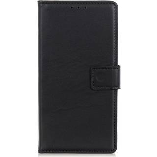 iPhone 14 Læder Flip Cover m. Pung & Kickstand - Sort