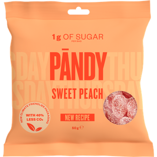 Pändy Candy Sød Fersken 14-pak