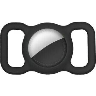 Apple AirTag Silikone Cover til Halsbånd - Sort