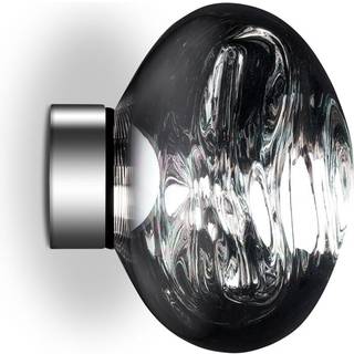 TOM DIXON MELT SURFACE MINI SØLV LED VÆGLAMPE
