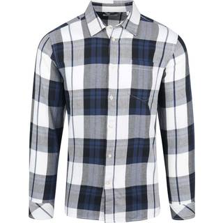 Elder Fine Twill Cheched Shirt M Total Eclipse (M)