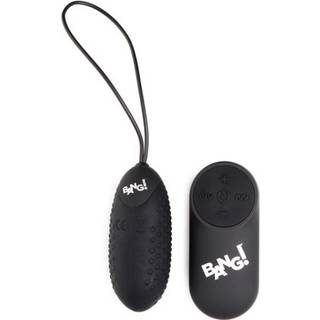 Bang! Nubbed Egg 28X Silicone with Remote Black