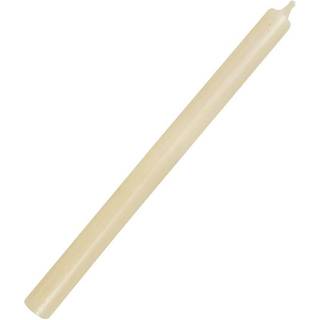 Stabkerze Champagner Creme Weiß Durchgefärbt 28 cm Lang Tropffrei Premium 1 Stück
