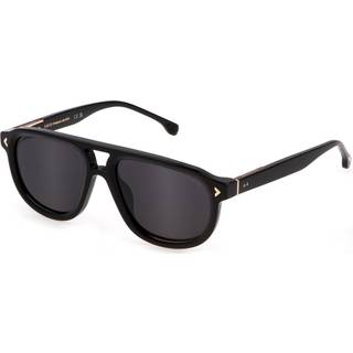 Lozza Mand SL4330 ZILO 2.0 700K Solbriller Acetat Sort Røg Firkantet Normal