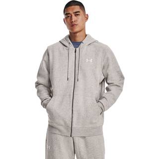 Sweatshirt med hætte Under Armour UA Essential Fleece FZ Hood-GRY 1373881-592 Størrelse S