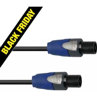 PSSO Speaker cable Speakon 2x2.5 1.5m bk højttalerkabel løftdenløsem højttaler