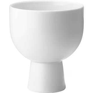 Malmö Porslin Pi Vinglas 10 Cm - Bægre & Pokaler Porcelæn Hvid - CSA.05