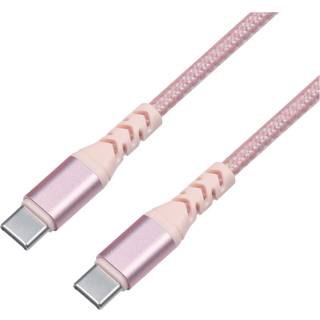 Dacota Platinum USB-C - USB-C-kabel 3 M, rosaguld ➞ På lager - klar til levering og afhentning