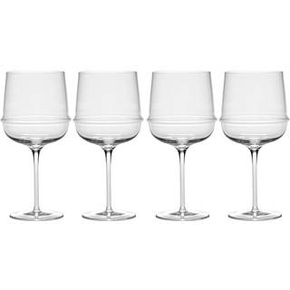 Serax Dune rødvinsglas 45 cl 4-pak Clear