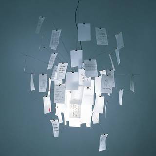 Ingo Maurer - Oh Mei Ma Weiß Pendel 300cm