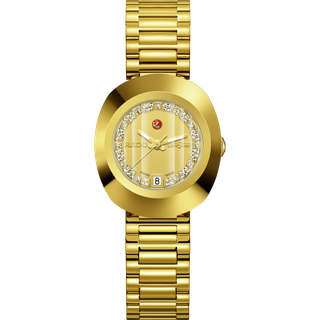 Rado R12416673 Diastar Original Guld/Gul guldtonet stål Ø27.3 mm