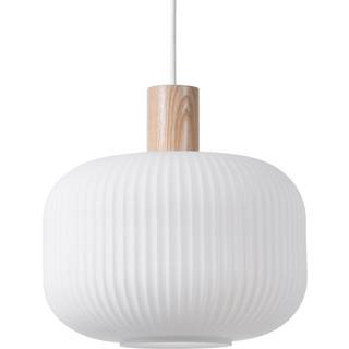 Scandi Living Fair loftslampe Ø30 cm Frosted glas-ask