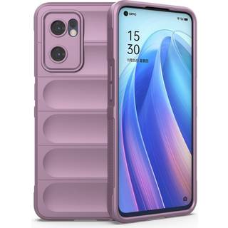 Oppo Reno7 (5G) / Find X5 Lite Fleksibelt Plastik Cover - Lilla