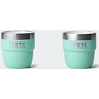 Yeti Rambler 4 oz Stabelbar kop rustfrit st?l Vakuum isoleret espresso/kaffekop 2 Pack Seafoam