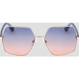 Guess GU7881-H 28W 58 Solbriller Kvinder Guld - Shiny Rose Gold - 58mm