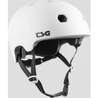 TSG Meta Satin Skaterhjelm (Satin White)
