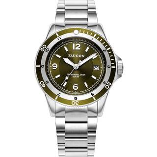 Faucon Diver F10029 - Herre - 42 mm - Analog - Quartz - Safirbelagt Mineralglas