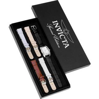 Invicta 35344 Lupah Sølvfarvet/Læder