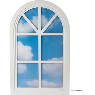 Seletti Windows Grenier Væglampe Hvid/Blå