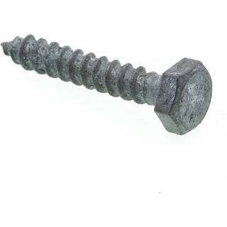 Prime-line 9054985 Hex Lag Skruer 1/4 tommer. X 1-1/2 in. A307 Grade A Hot Dip Galvanized (100 Pack)