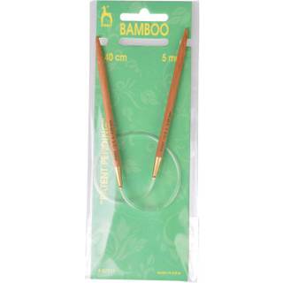 Pony Bamboo rundpind 5.0 mm (40 cm)