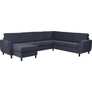 Madrid Nordic vendbar hjørnesofa med chaiselong - navy