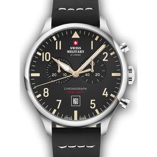 Swiss Military SM34098.08 Vintage Chronograph Herrenuhr 43mm 10ATM