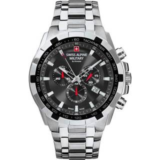Swiss Alpine Military 7043.9237 Saphirglas Chronograph Herrenuhr 46mm 10ATM