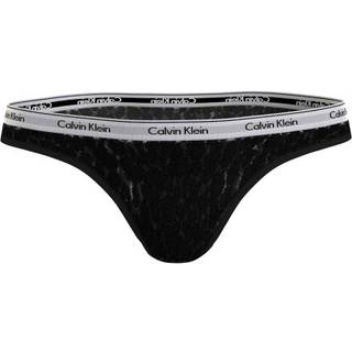 Lace Brazilian Briefs - Black - XL