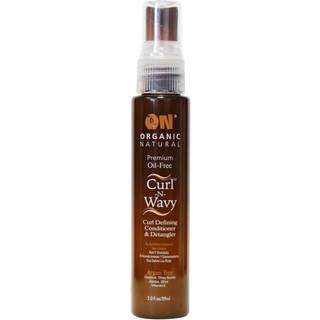 P? organisk naturlig curl-n-b?lget kr?lle Definition Conditioner & Detangler Argan Tree 2 Oz