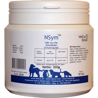 Nsym barf tilskud, 300g