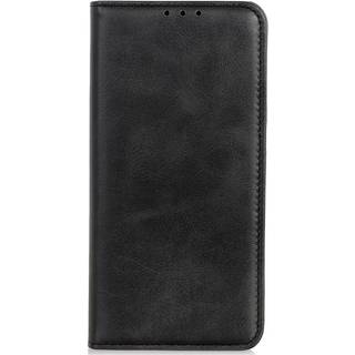 iPhone 14 Læder Flip Cover m. Pung & Magnetisk Luk - Sort