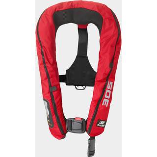 Oppustelig redningsvest Baltic Legend 305N, manuel, rød + kulsyrepatron 60 gram, 40 - 150 kg