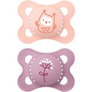 MAM Original Double Box 0+ months sut Girl 2 stk. - 2 stk.