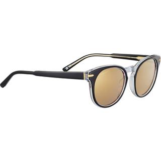 Serengeti Havah Polarized SS574002 51 Solbriller Kvinder Black - Transparent Shiny Black Layer - 51mm