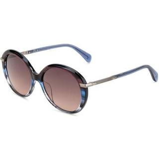 Rag & Bone RNB1075/S V06/3X 56 Solbriller Kvinder Blue - Striped Purple Blue - 56mm