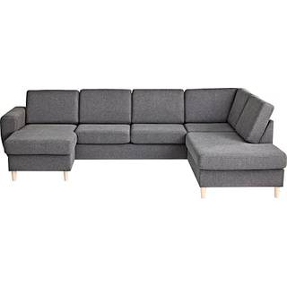 Rom Nordic venstrevendt u-sofa - antracit