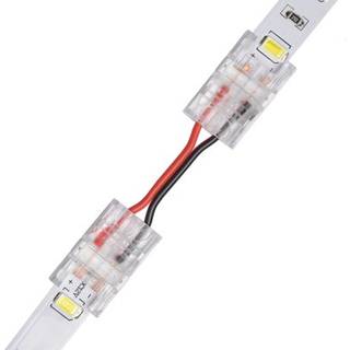 Slim Samler med ledning til LED strip - 8mm, enkeltfarvet, IP20, 5V-24V