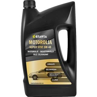 Starta Motorolie Super Syntetisk 5W-40, 4 l