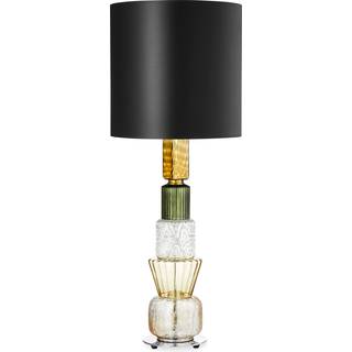 Vintage - Velvet shade w. white inside - Design By Us