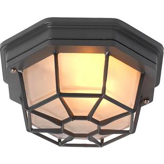 Rustik loftslampe mørkegrå 21,3 cm IP44 - Bri