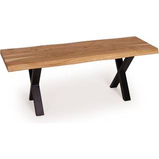 Akita Bænk, Eg, Natur olie, 40x120 cm